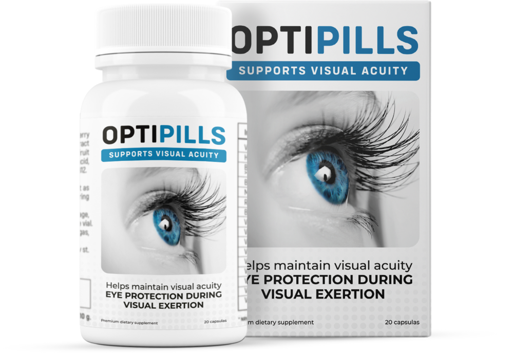 OptiPills - Integratore naturale per migliorare la chiarezza e l'acuità visiva
